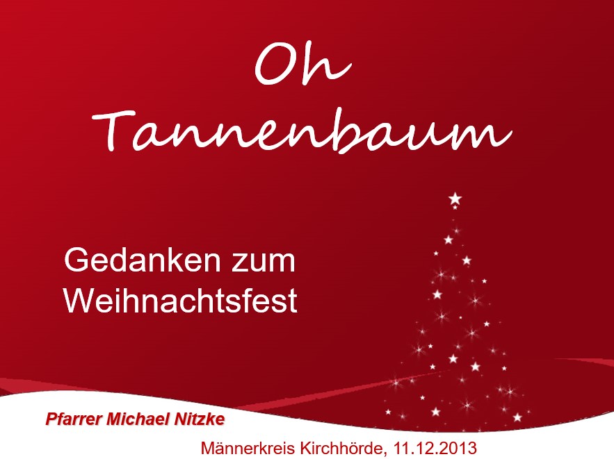 O Tannenbaum