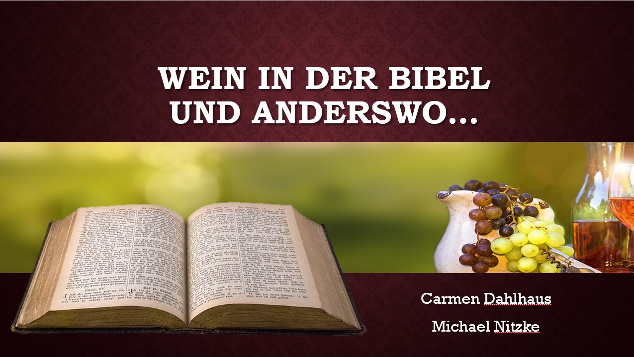 Wein in der Bibel